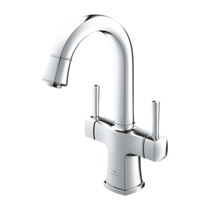 Grohe Grandera bateria umywalkowa stojąca z drążkiem pociąganym chrom 20666000